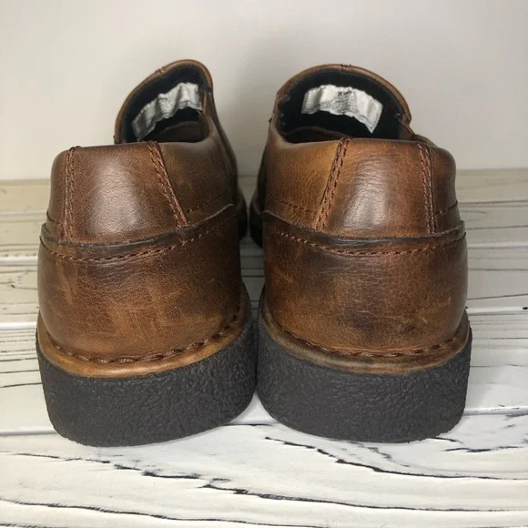 RJ Colt Finnley Distressed Leather Slip On Loafer Mens Size 10M - Picture 11 of 15